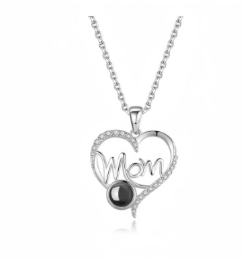 I Love You Mom Necklace