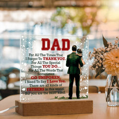 Thank You Dad - Acrylic Square